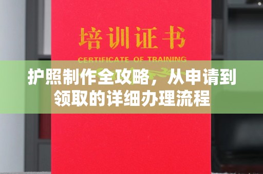 正阳护照制作全攻略，从申请到领取的详细办理流程