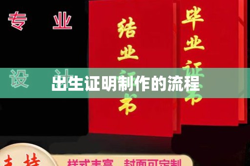 正阳出生证明制作的流程