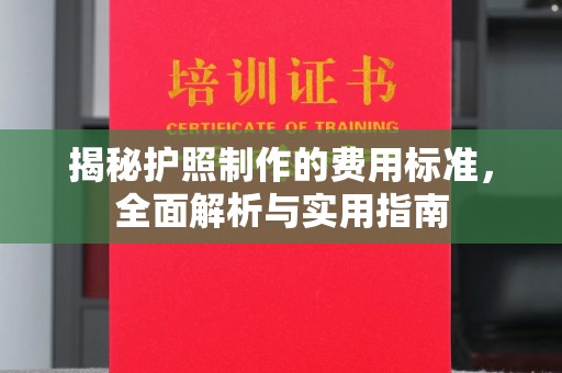 正阳揭秘护照制作的费用标准，全面解析与实用指南