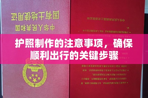 正阳护照制作的注意事项，确保顺利出行的关键步骤